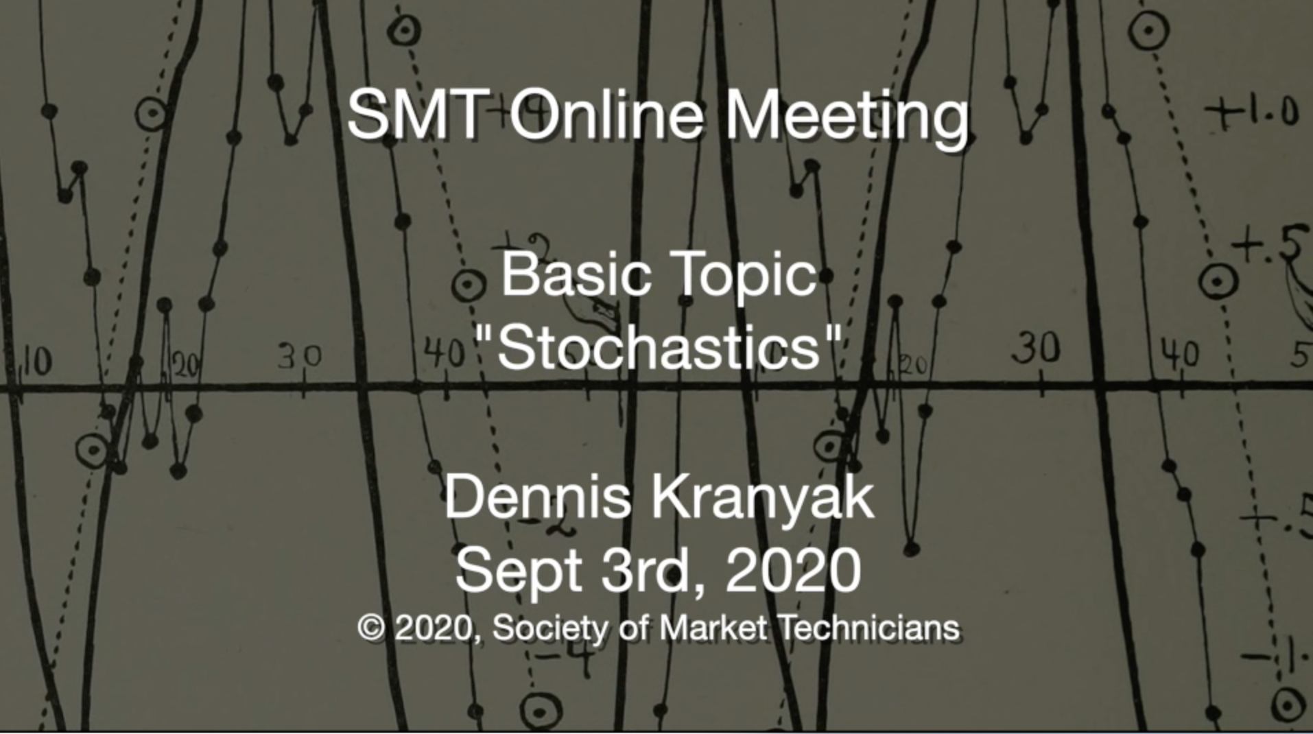 September 2020 Basic Topic: Stochastics